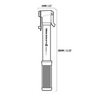 Picture of PUMPA MINI BLACKBURN MOUNTAIN ANYVALVE BLACK