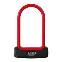 Picture of Lokot U-Lock GRANIT PLUS Red 640/135HB150BK/RD Abus 39704-2