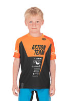 Picture of MAJICA CUBE JUNIOR S/S X ACTIONTEAM ORANGE'N'BLACK