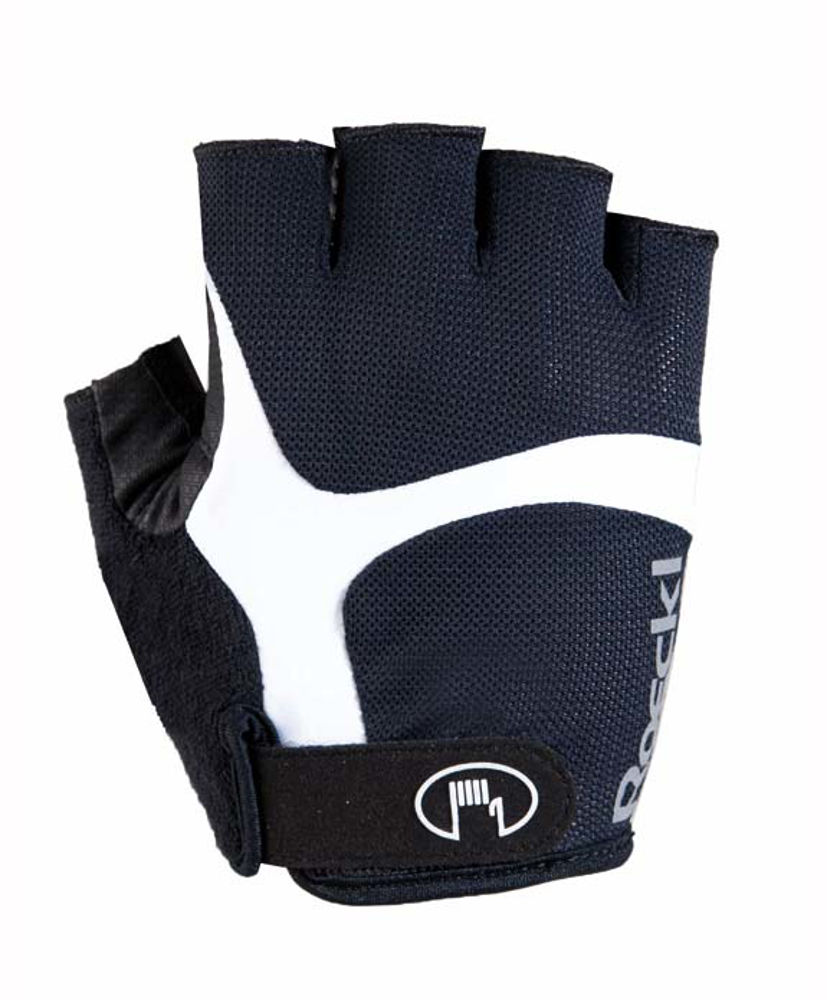 Picture of Rukavice Roeckl kratki prsti BADI Black/White