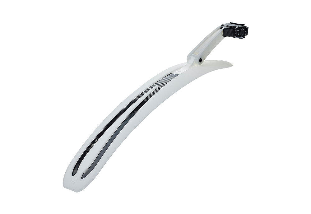 Picture of Blatobran stražnji Cube RACE MUDGUARD white´n´black