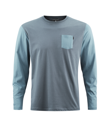 Picture of MAJICA CUBE EDGE L/S GREY'N'DARK MINT