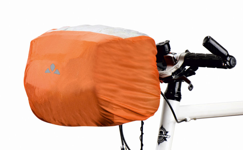 Picture of Navlaka za torbu Vaude RAINCOVER FOR HANDLE BAR BAG Orange