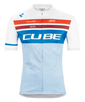 Picture of MAJICA CUBE TEAMLINE COMPETITION S/S WHITE'N'BLUE'N'RED 11156