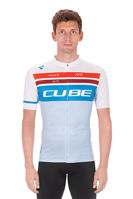 Picture of MAJICA CUBE TEAMLINE COMPETITION S/S WHITE'N'BLUE'N'RED 11156