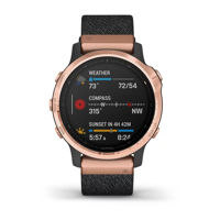 Picture of GARMIN FENIX 6S SAPPHIRE ROSEGOLD CRNI/NYLON REMEN