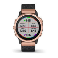 Picture of GARMIN FENIX 6S SAPPHIRE ROSEGOLD CRNI/NYLON REMEN