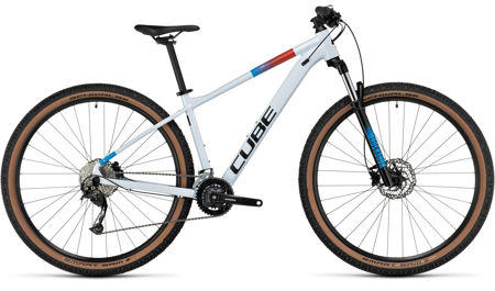 Picture of CUBE AIM SLX WHITE´N´BLUE´N´RED 2023