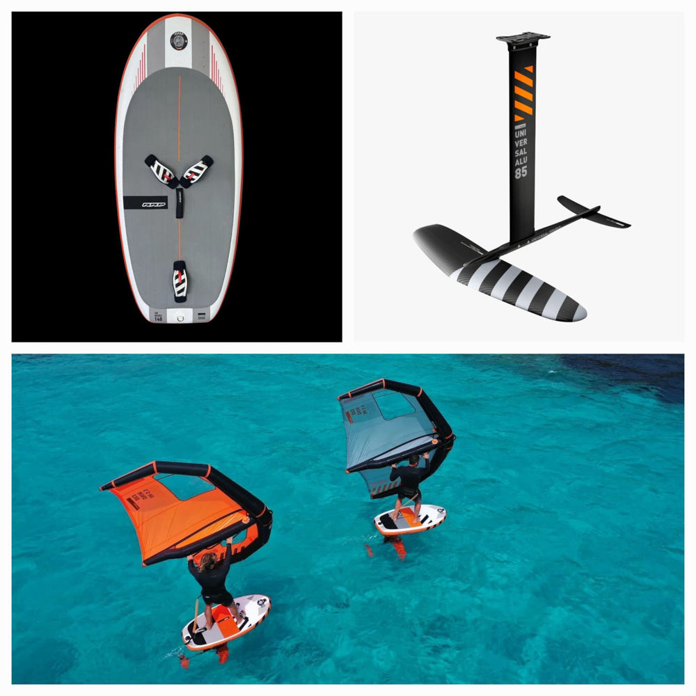 Picture of RRD Wing komplet Daska Beluga Air 140lit ili AIR 200lit +100€  + Komplet Foil RRD Universal wing 1700cm2 Y30 2025  + RRD Evo Wing Y26 4.5m2