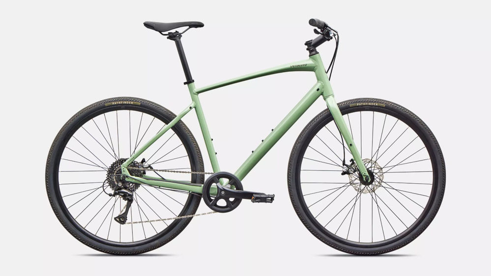 Picture of Specialized Sirrus X 1.0  Gloss Pistachio / Laurel Green Metallic Frost Reflective 2026 size M i XL OUTLET