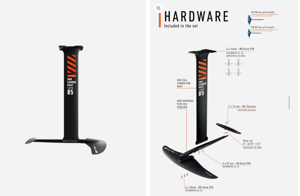 Picture of RRD UNIVERSAL MANTARAY FOIL SET Y30  850-1050-1350cm2