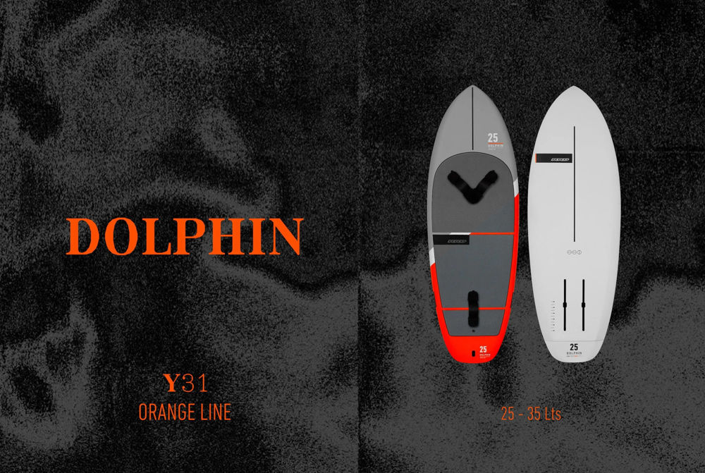 Picture of RRD DOLPHIN ORANGE LINE Y31 2027 PRONE SURF FOIL 25-35lit