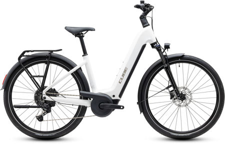 Picture of CUBE TOURING HYBRID ONE 600 METALLICWHITE´N´CHROME 2027 EASY ENTRY